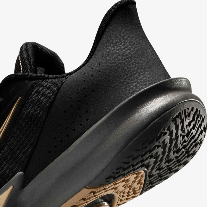PRECISION VII BASKETBALL SHOES - BLK & GOLD