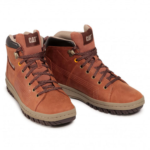 CAT MENS TIME RIFT SHOES - BROWN