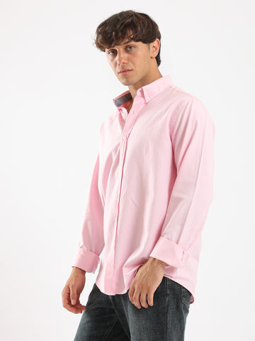 ACTIV MEN'S OXFORD L/S SHIRT - D.ROSE