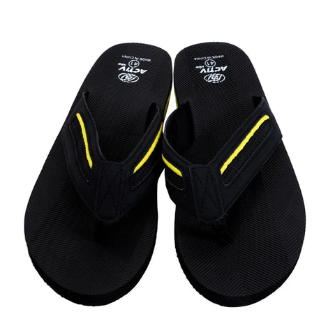 ACTIVNEW MEN'S FLIP FLOP - BLACK
