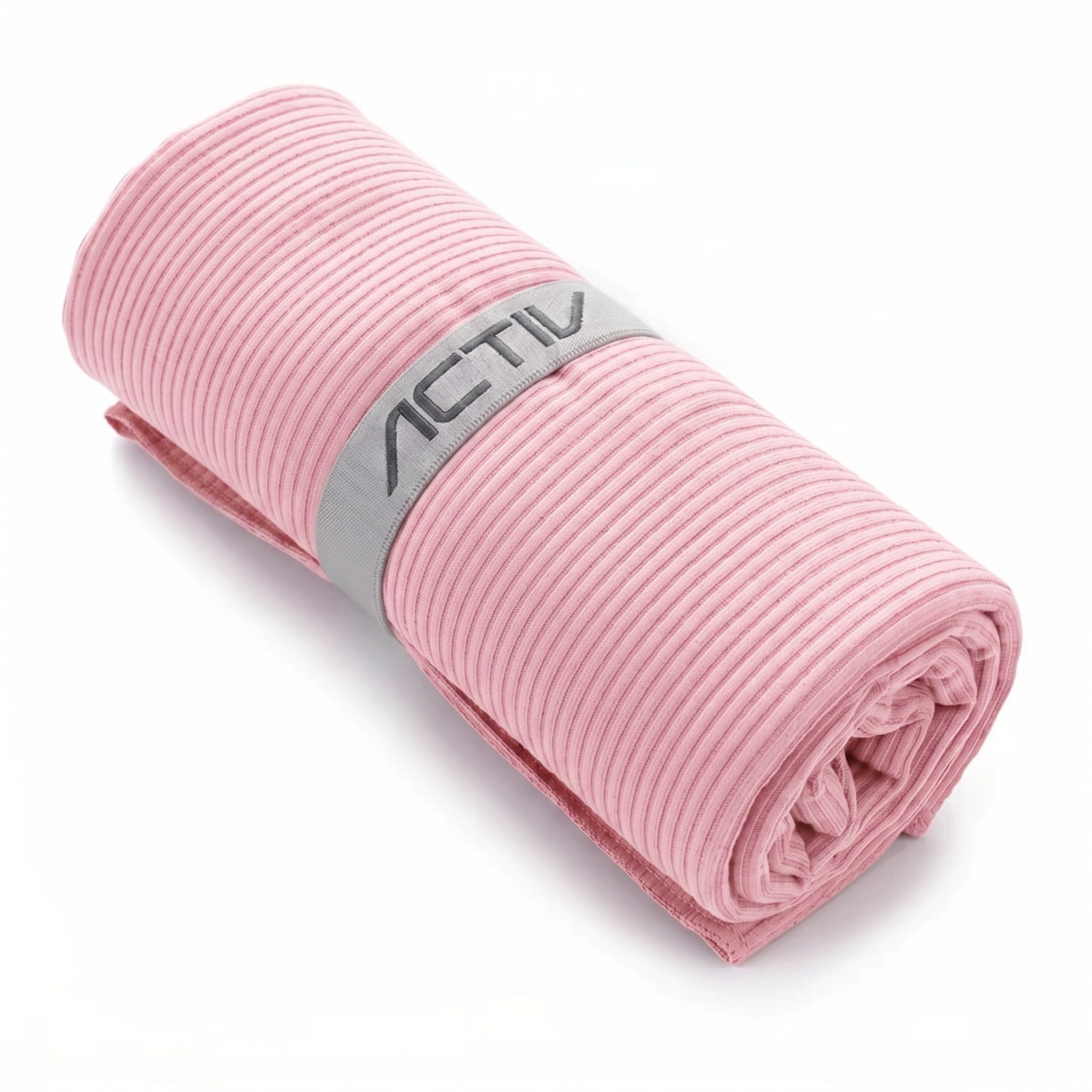 RIBBED SWIMMING TOWEL130*87 CM - PINK