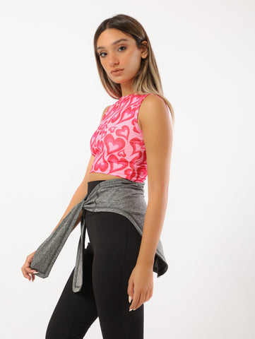 HEATHER HIP COVER WITH SLEEVES - L.GERY