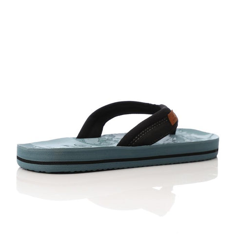 ACTIVNEW MEN'S FLIP FLOP - BLK & GREN