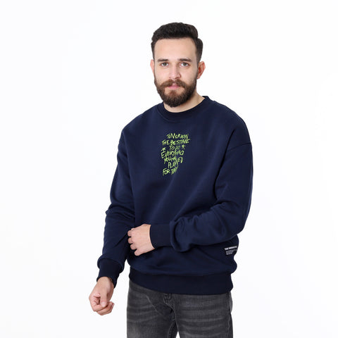 ACTIVNEW BASIC SWEATSHIRT - NAVY