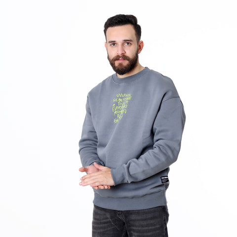 ACTIVNEW BASIC SWEATSHIRT - IRON