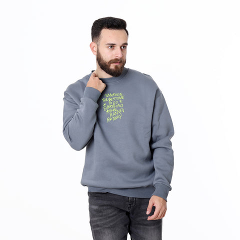 ACTIVNEW BASIC SWEATSHIRT - IRON