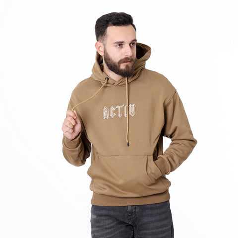 ACTIVNEW HOODED SWEATSHIRT - HAVANA