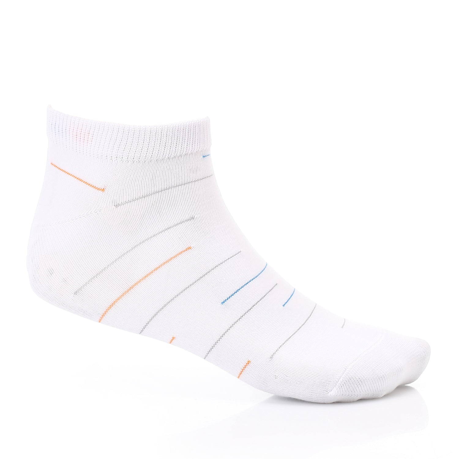 ACTIV MEN'S PLAIN ANKLE SOCKS - WHITE