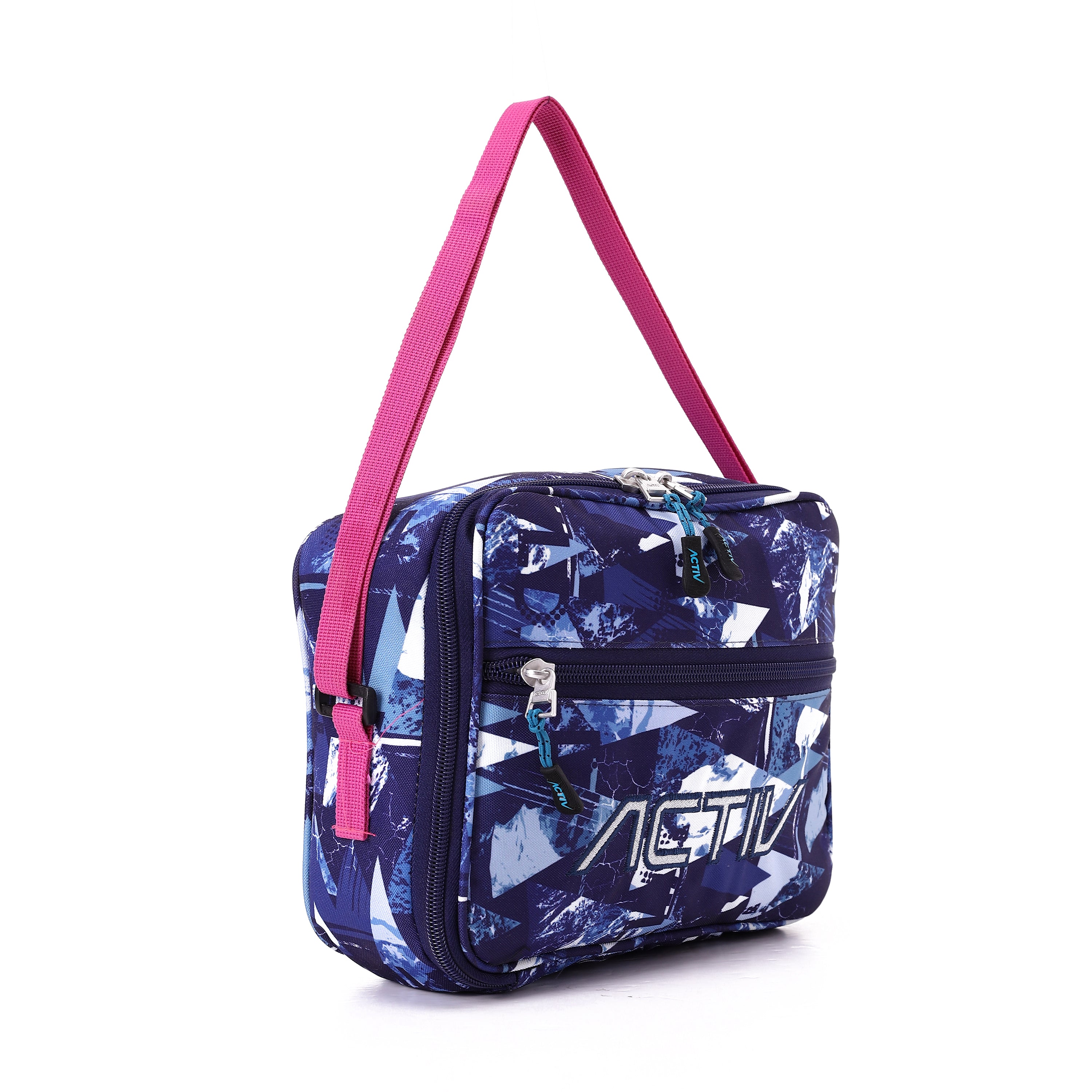 ACTIV LUNCH BAG L20*W25 - NVY & WHT