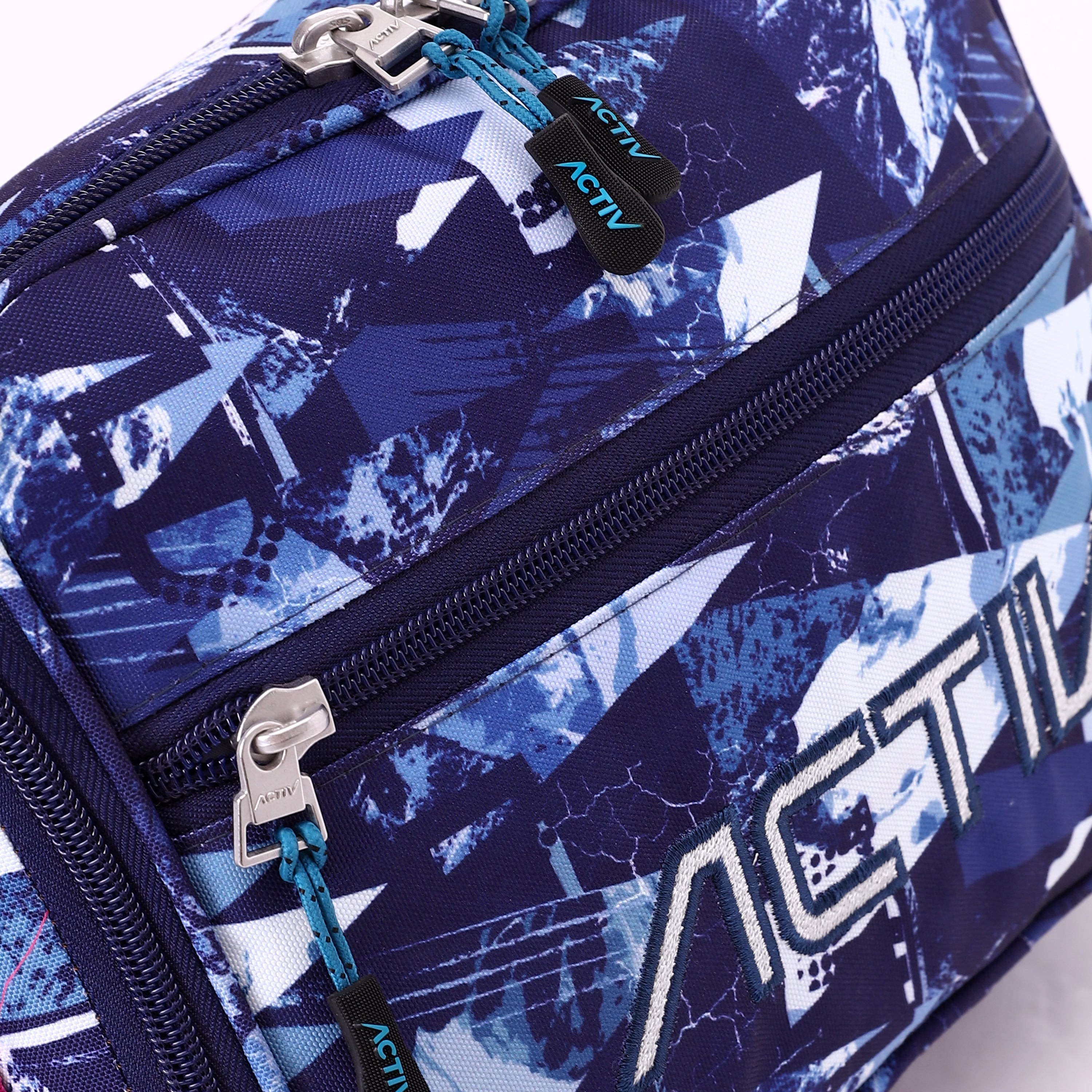 ACTIV LUNCH BAG L20*W25 - NVY & WHT