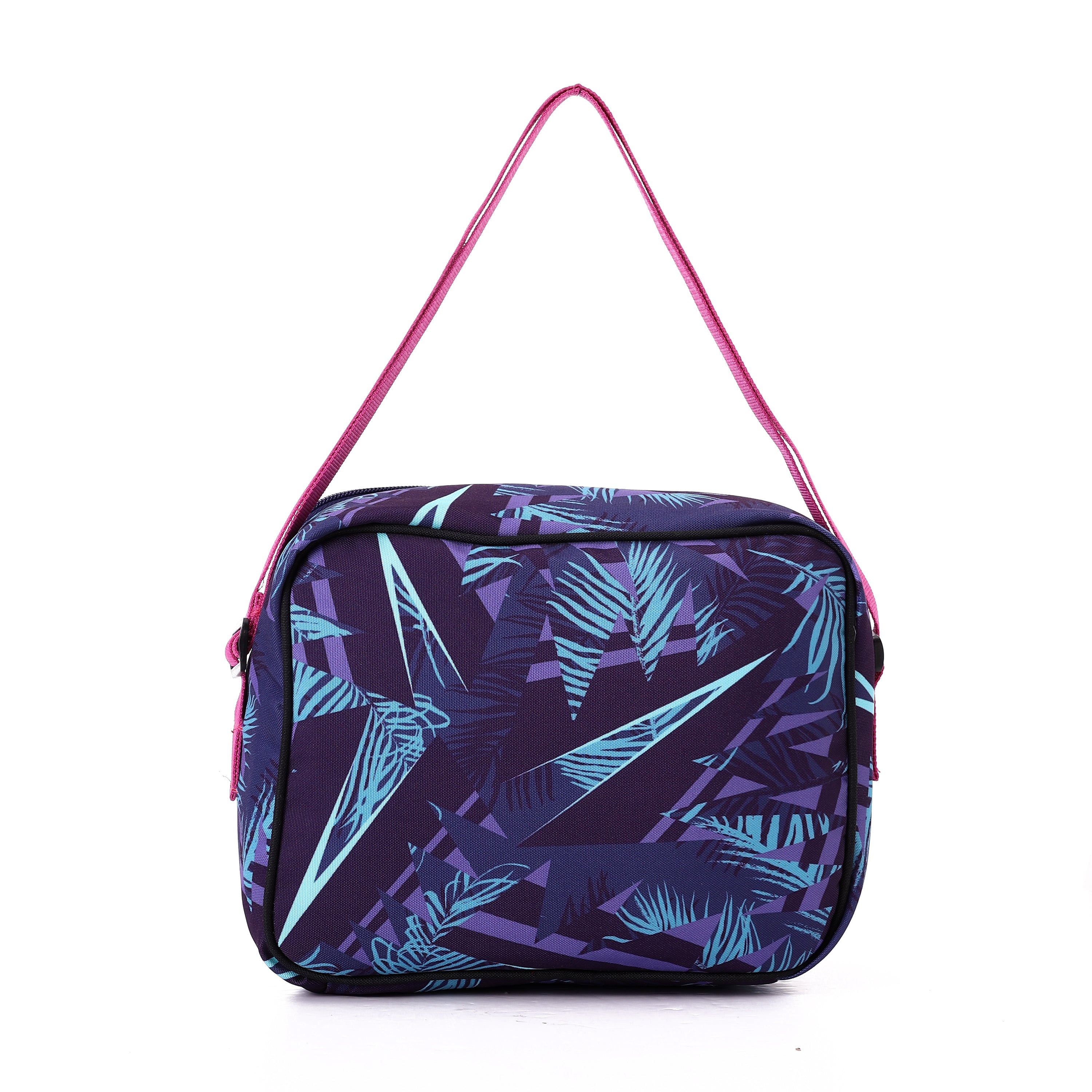 ACTIV LUNCH BAG L20*W25 - BRN & TRQ