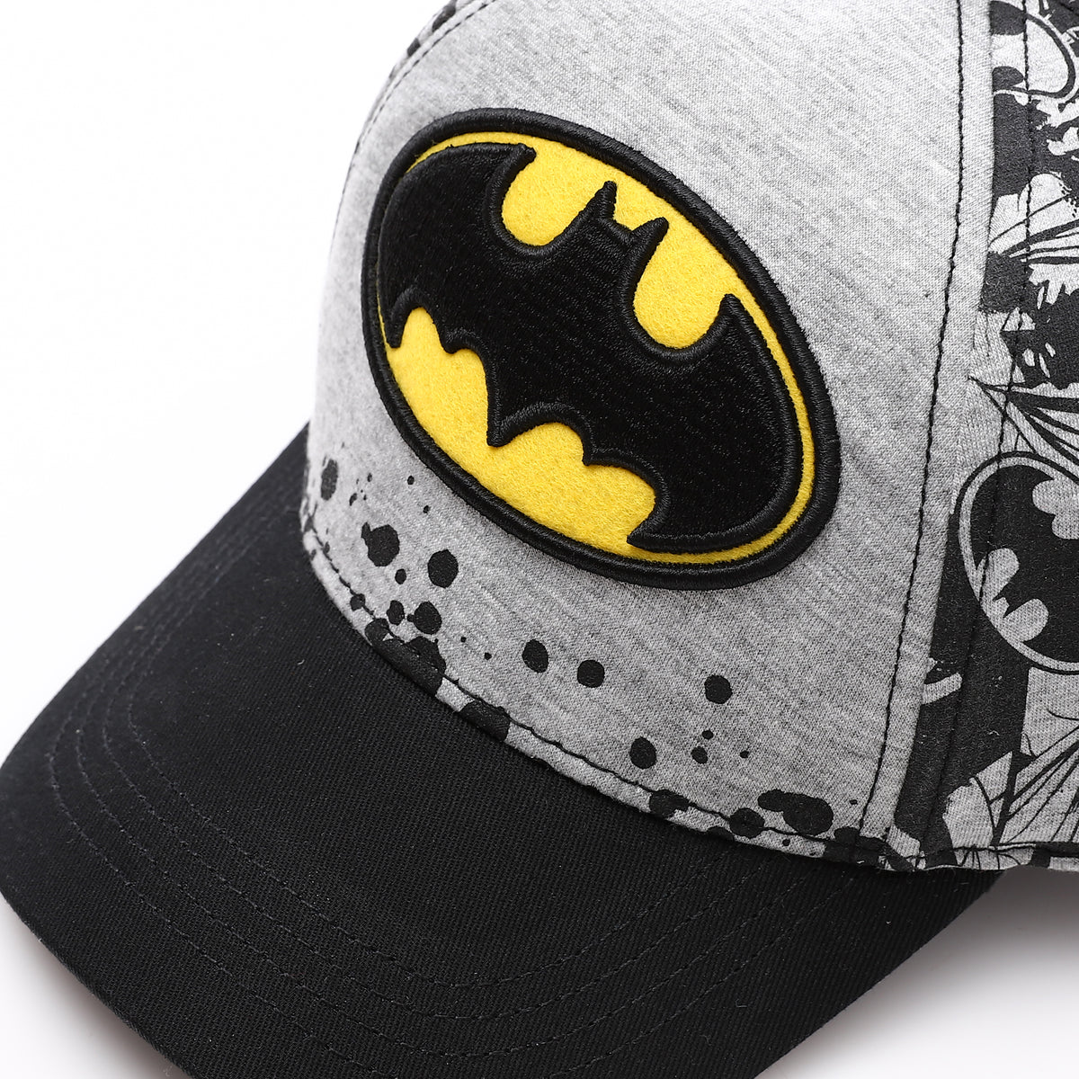 ACTIV BATMAN KIDS CAP - رمادي