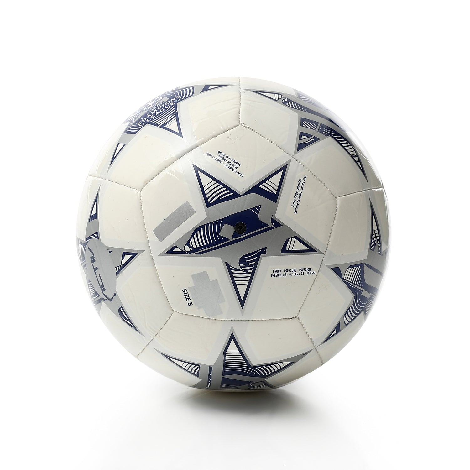 ACTIV FOOTBALL SIZE 5 - WHT*SLVR