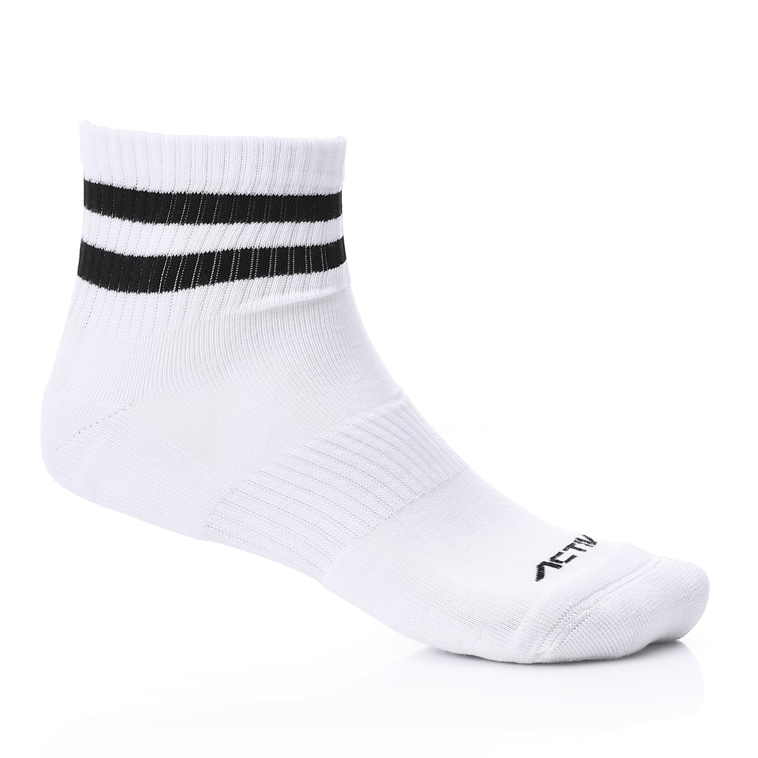 ACTIV MENS 2/3 H.CUSHION SOCKS - WHITE