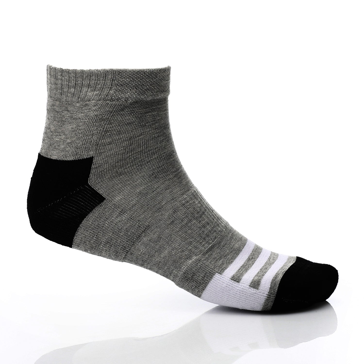 شراب اكتف رجالى 2/3 نص فوطة - رمادي غامق