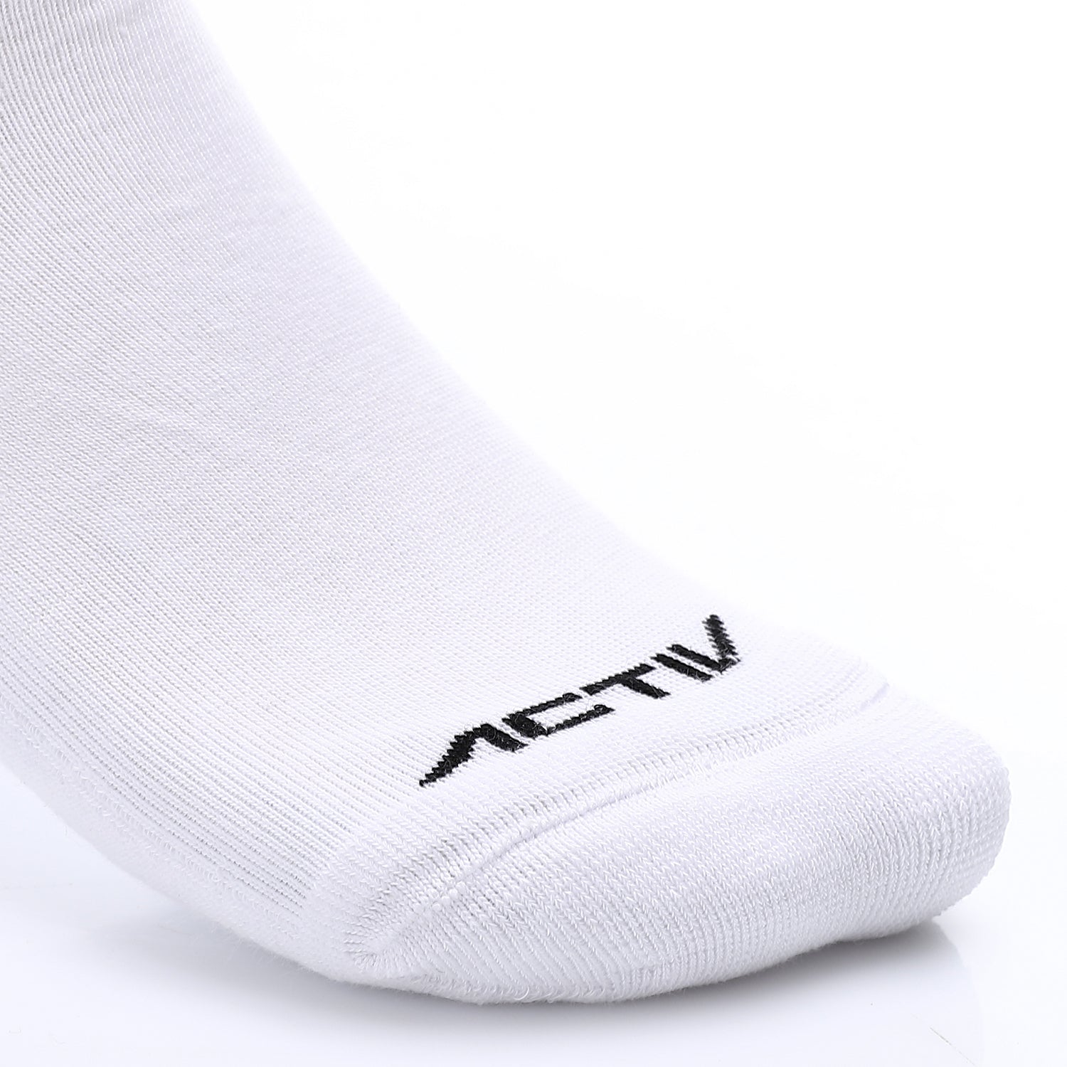 ACTIV HALF CUSHION LONG SOCKS - WHITE