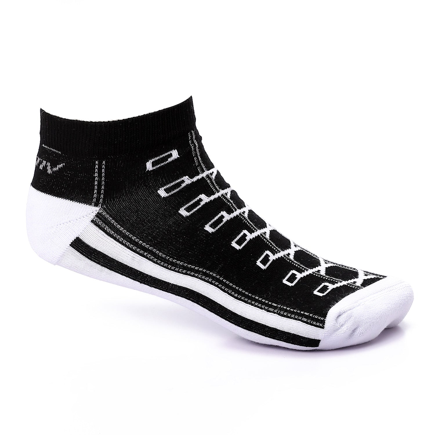 ACTIV MEN'S ANKLE SOCKS - BLACK 