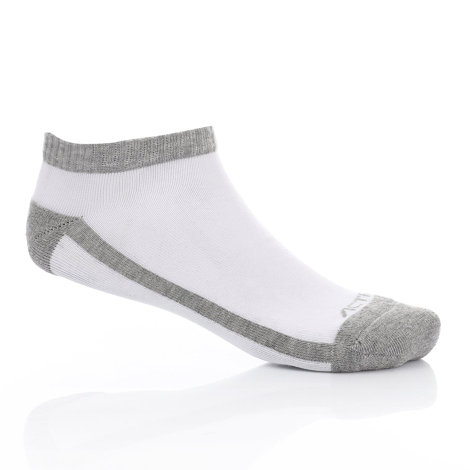 ACTIV MEN HEEL &amp; FRO ANKLE SOCKS - WHITE 