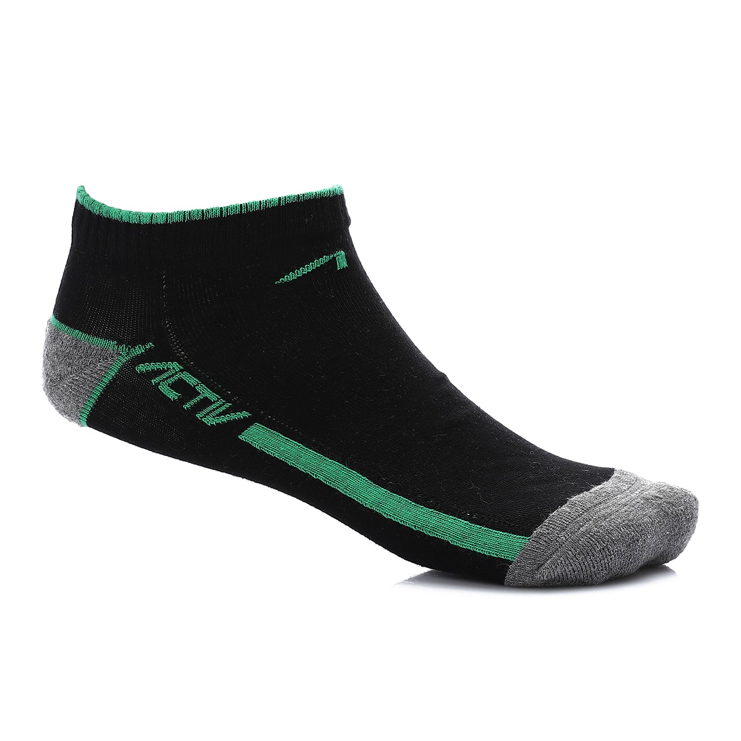 ACTIV MEN HEEL&FRO ANKLE SOCKS - BLACK