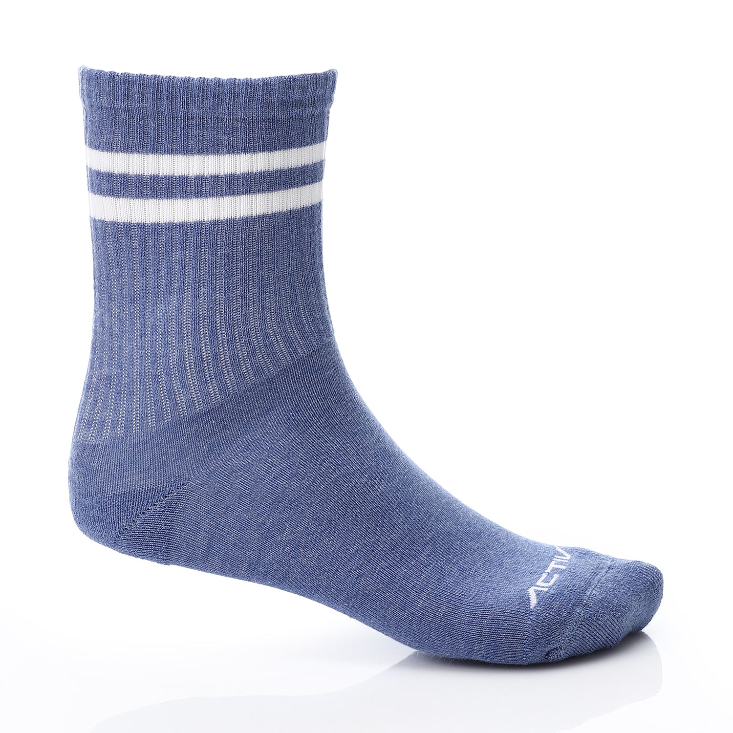 شراب اكتف حريمي طويل كعب وبوز - ازرق