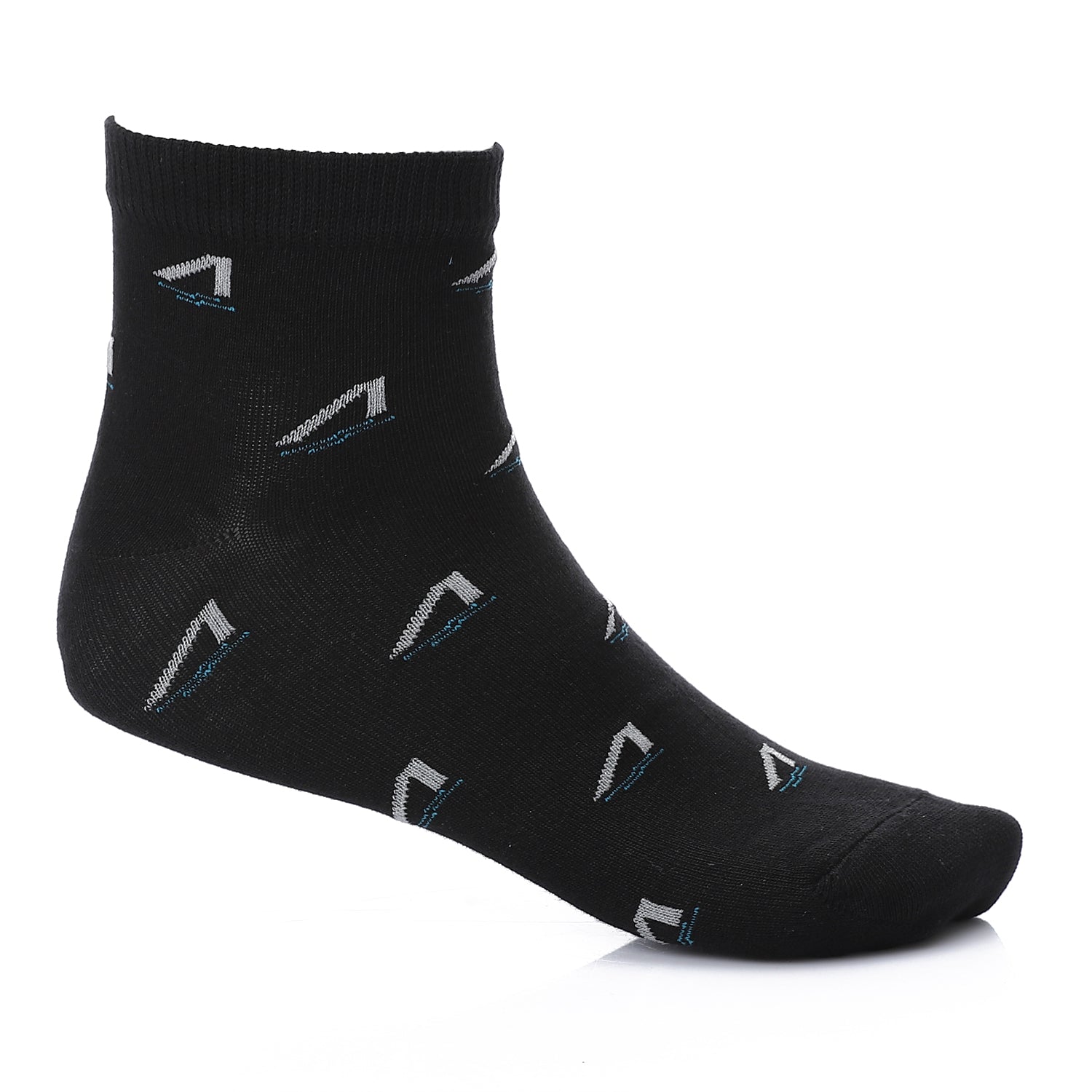 ACTIV MEN'S PLAIN 2/3 SOCKS - BLACK