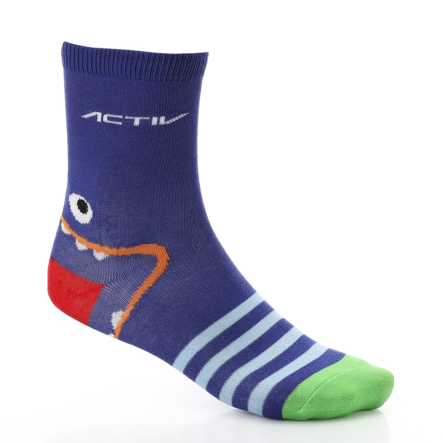 BOYS' PLAIN LONG SOCKS PACK*3 - COLORS