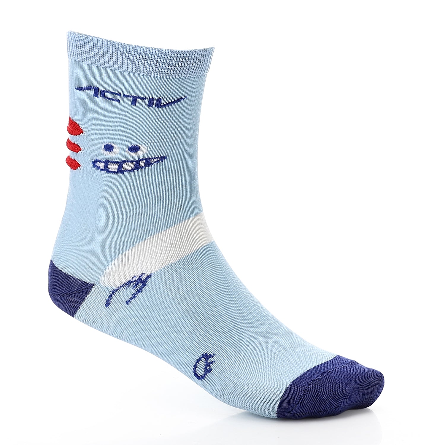 BOYS' PLAIN LONG SOCKS PACK*3 - COLORS