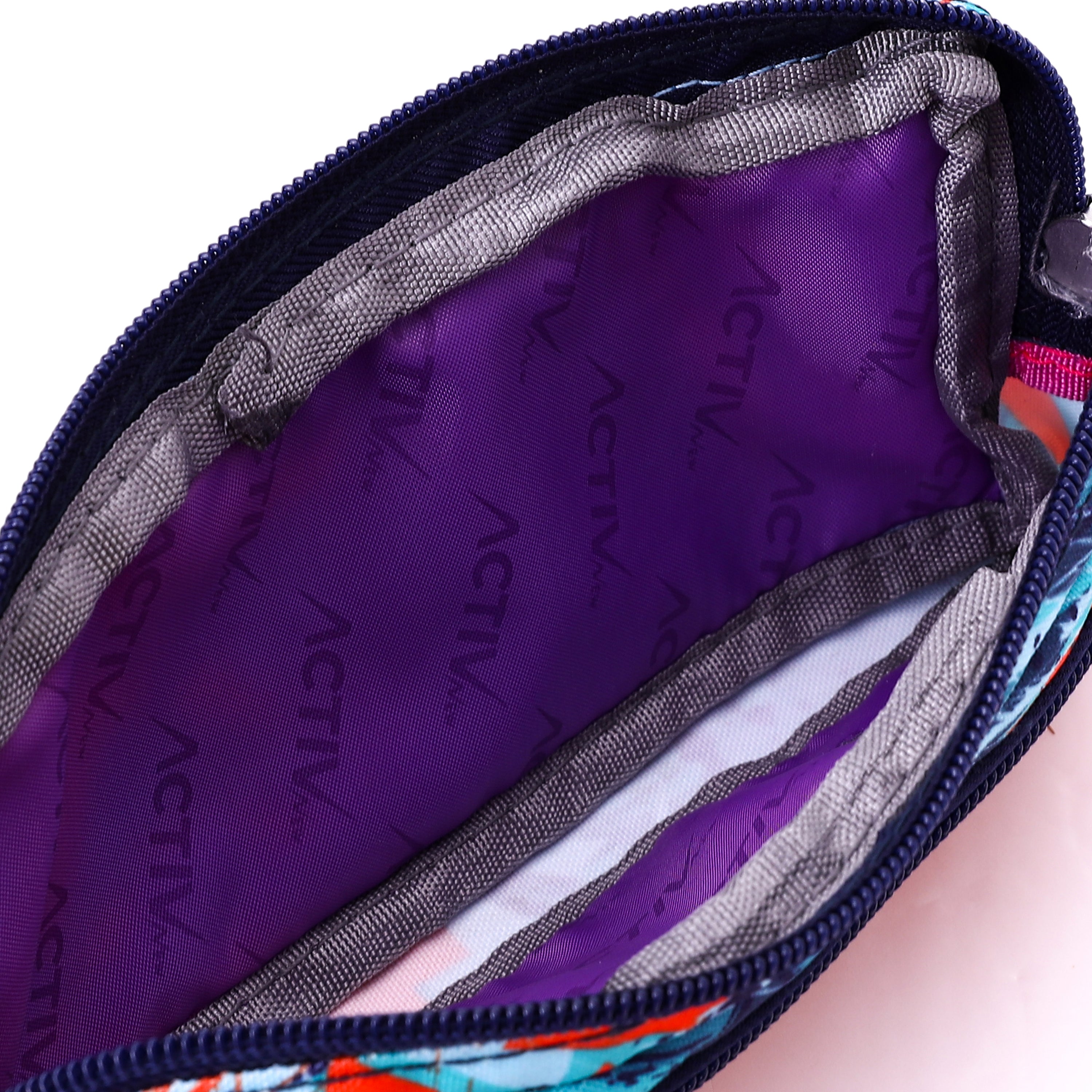 ACTIV PENCIL CASE L22*W20 - ORG & NVY