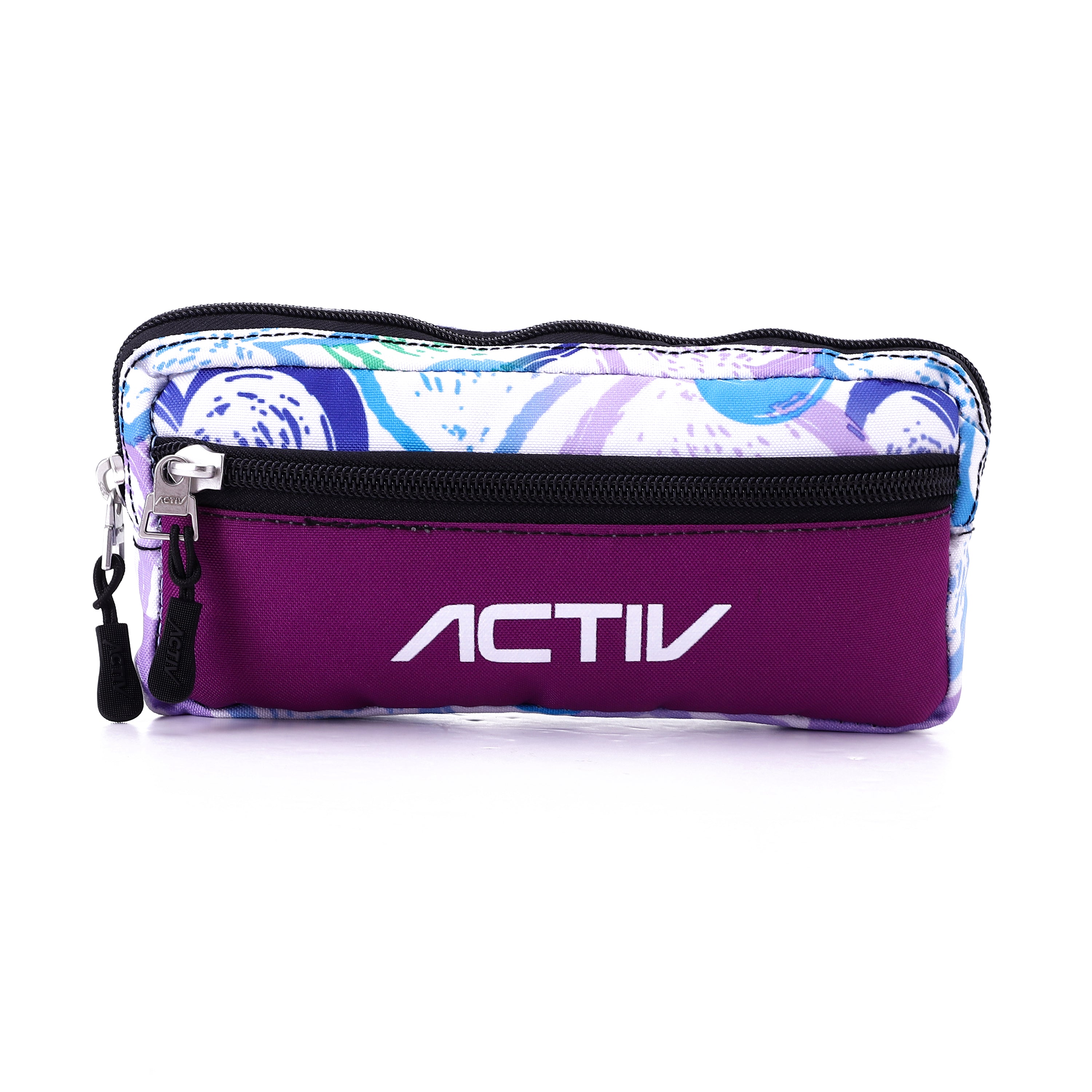 ACTIV PENCIL CASE L22*W20 - PPL & WHT