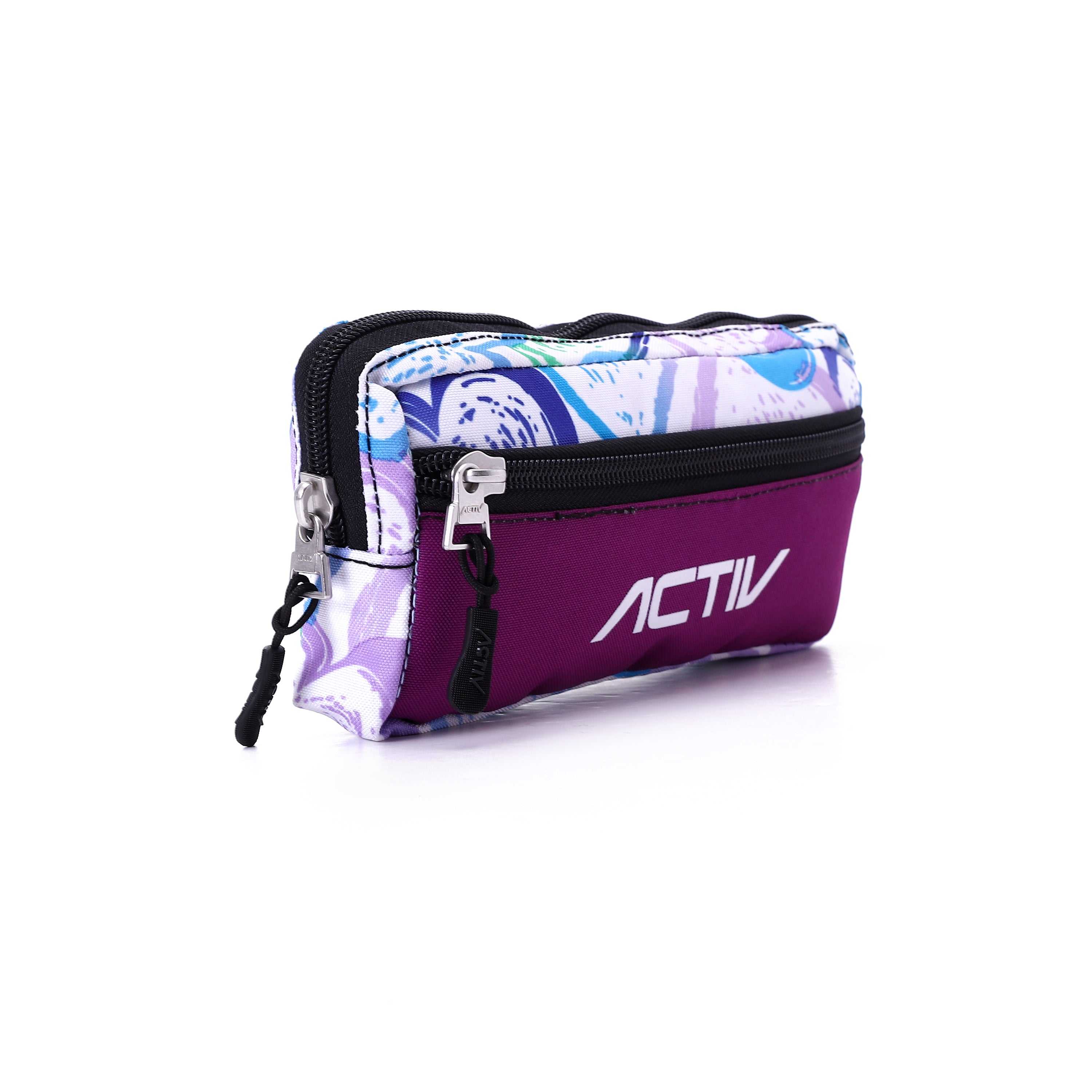 ACTIV PENCIL CASE L22*W20 - PPL & WHT