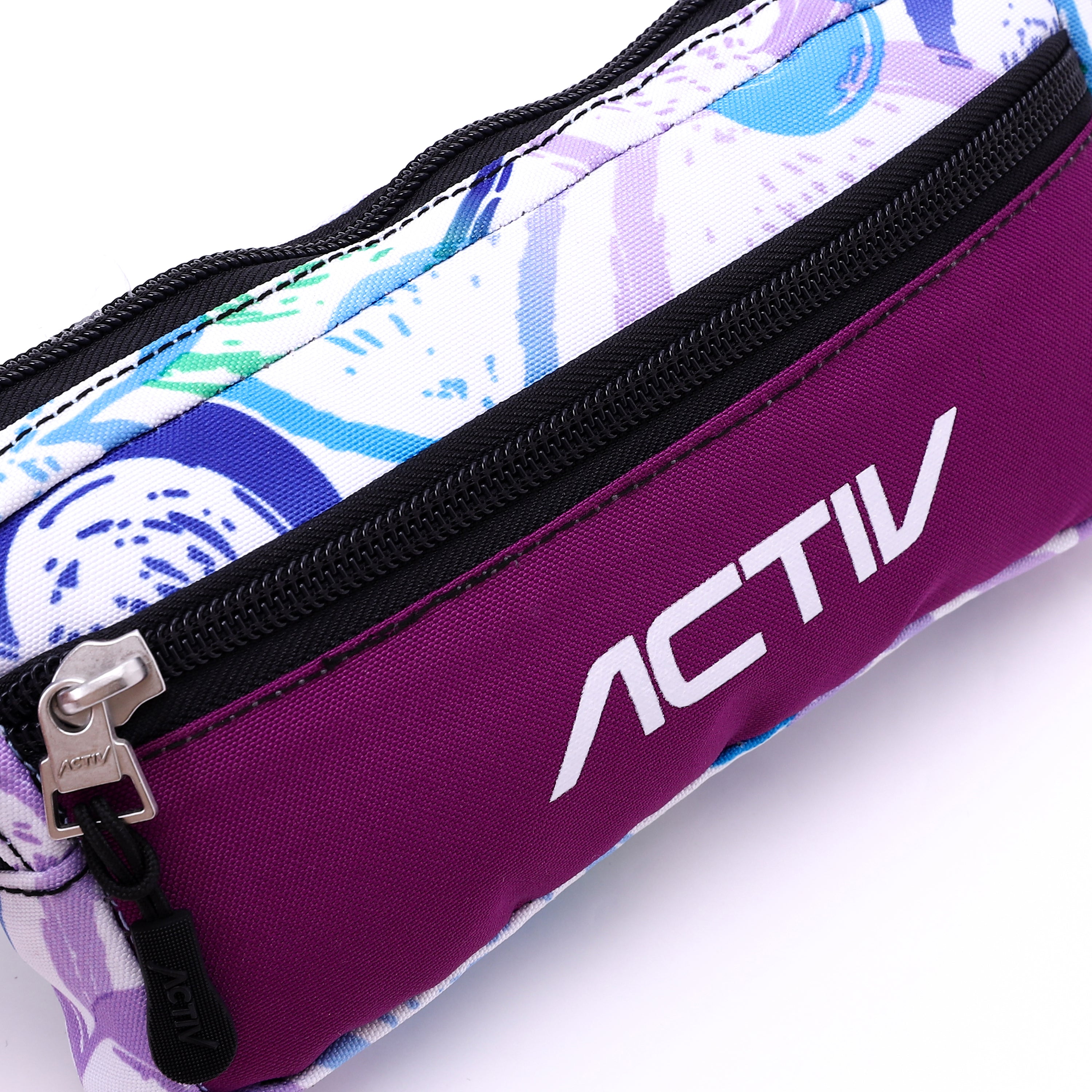 ACTIV PENCIL CASE L22*W20 - PPL & WHT