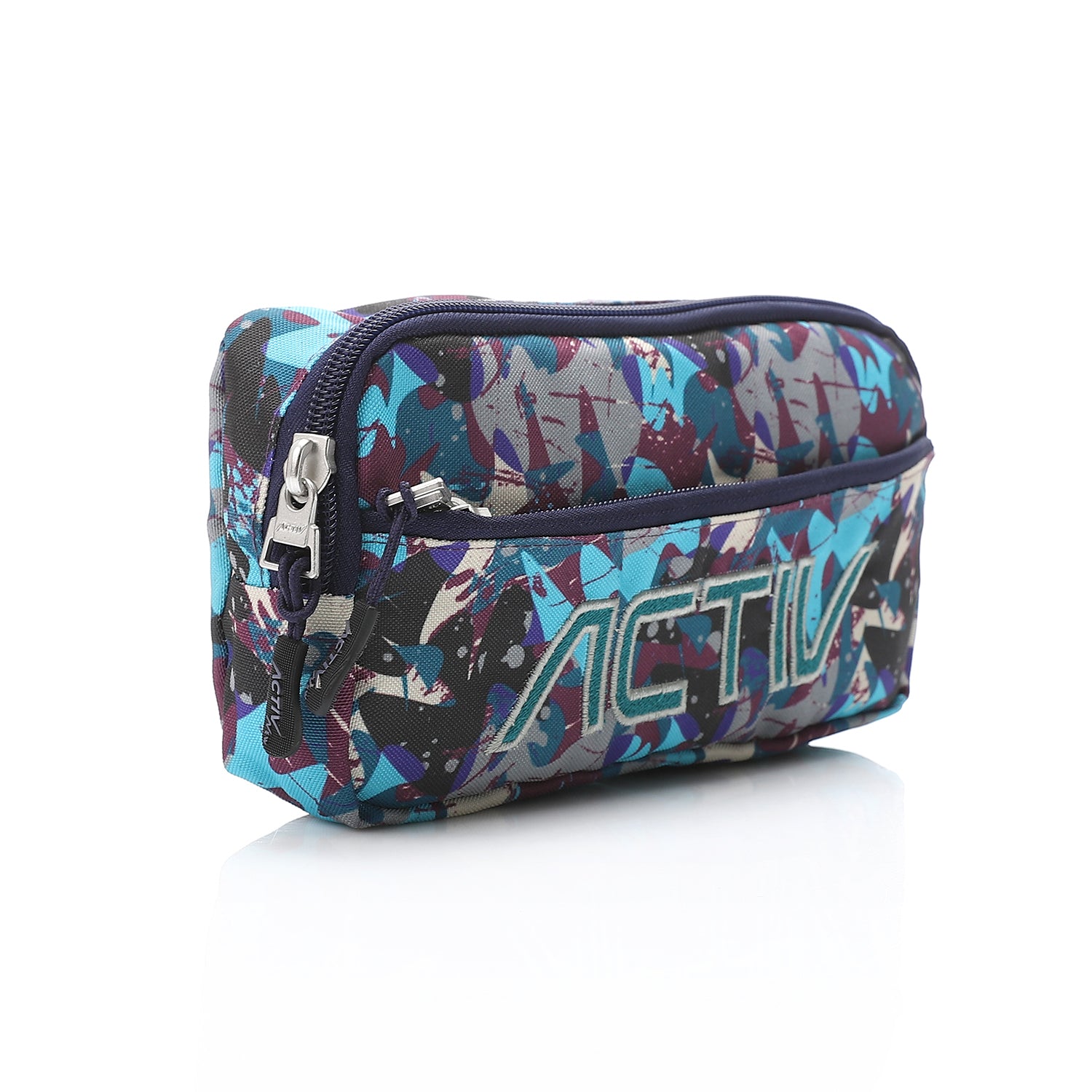ACTIV PENCIL CASE L22*W20 - BURGUNDY