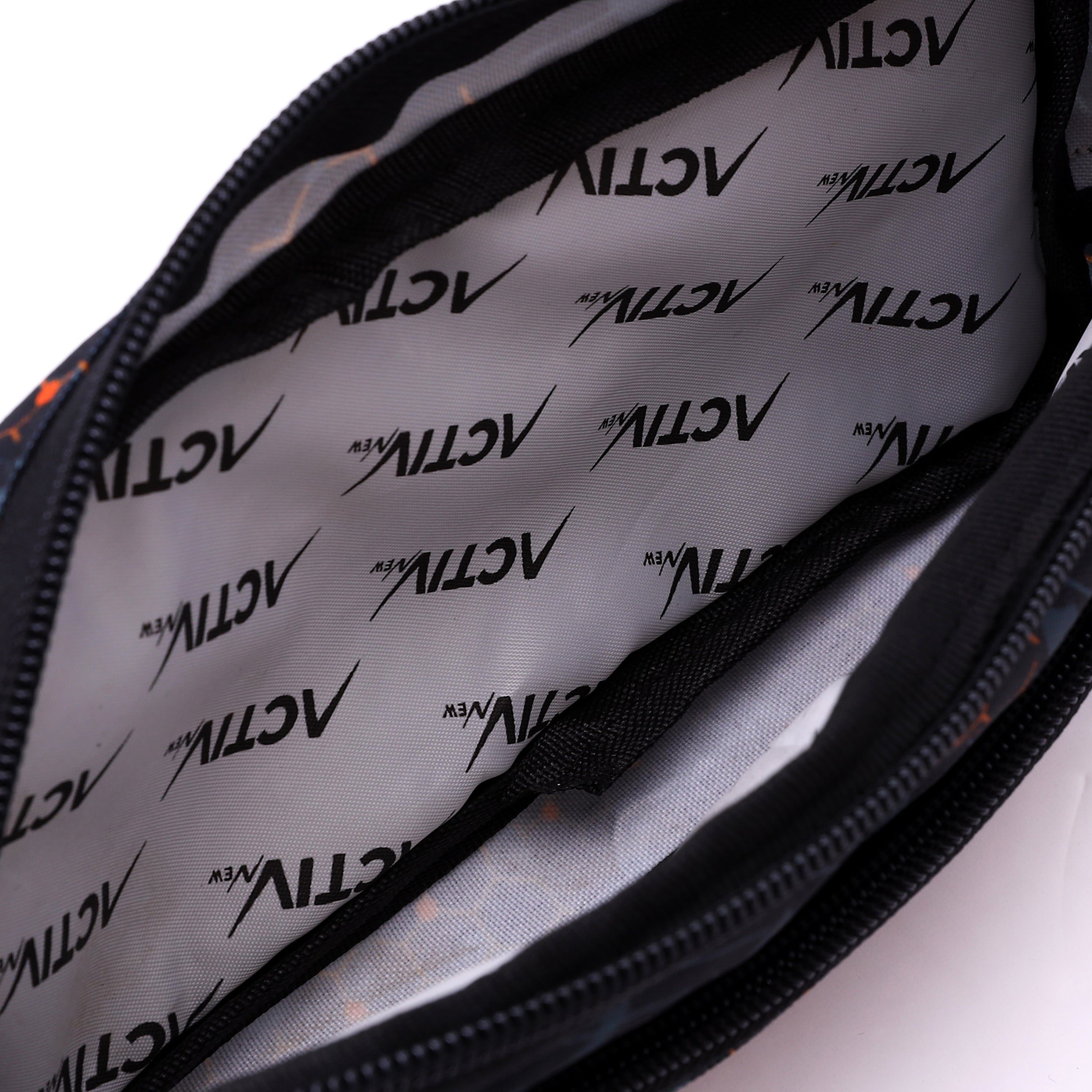 ACTIV PENCIL CASE L22*W20 - BLK & ORG