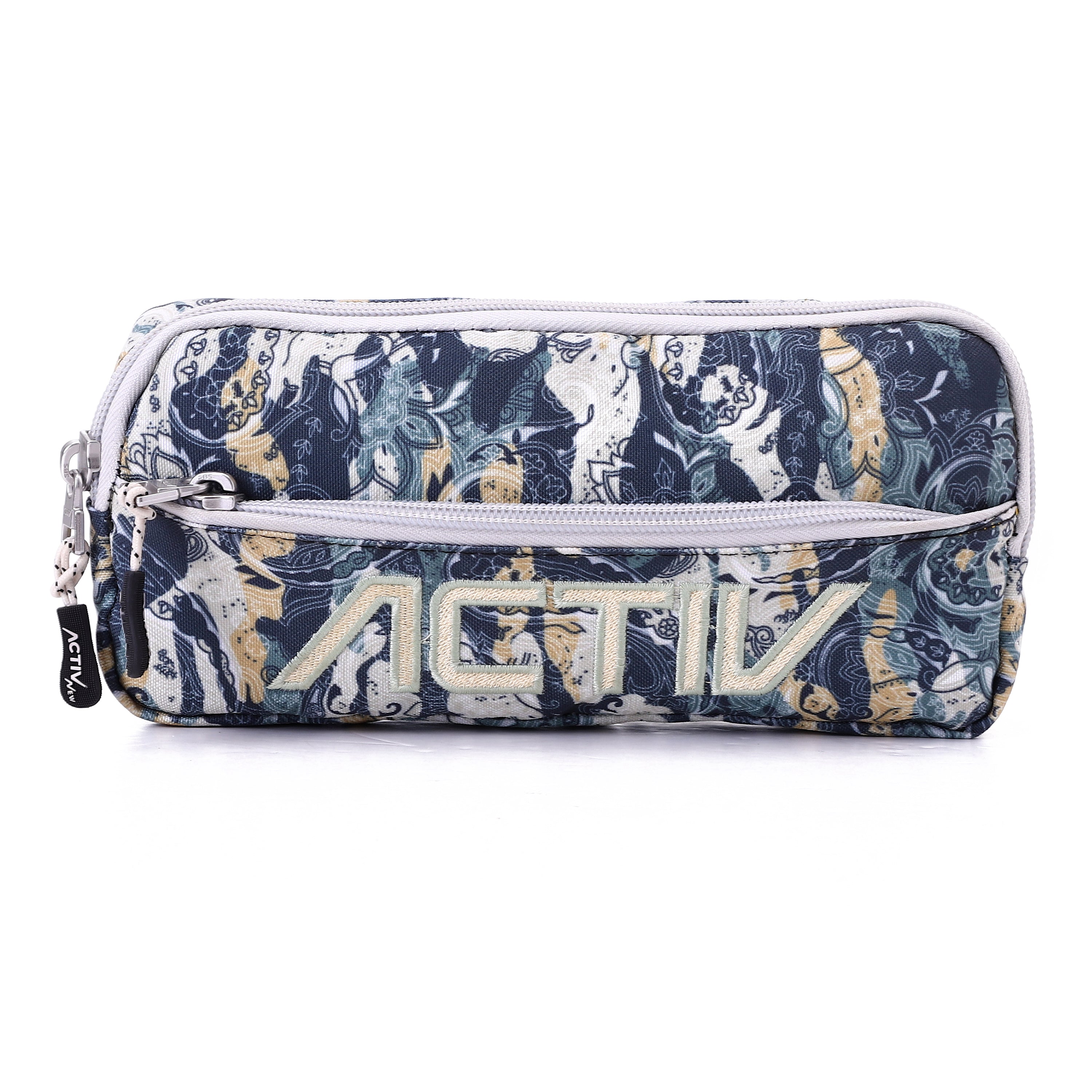 ACTIV PENCIL CASE L22*W20 - OLV & YLW