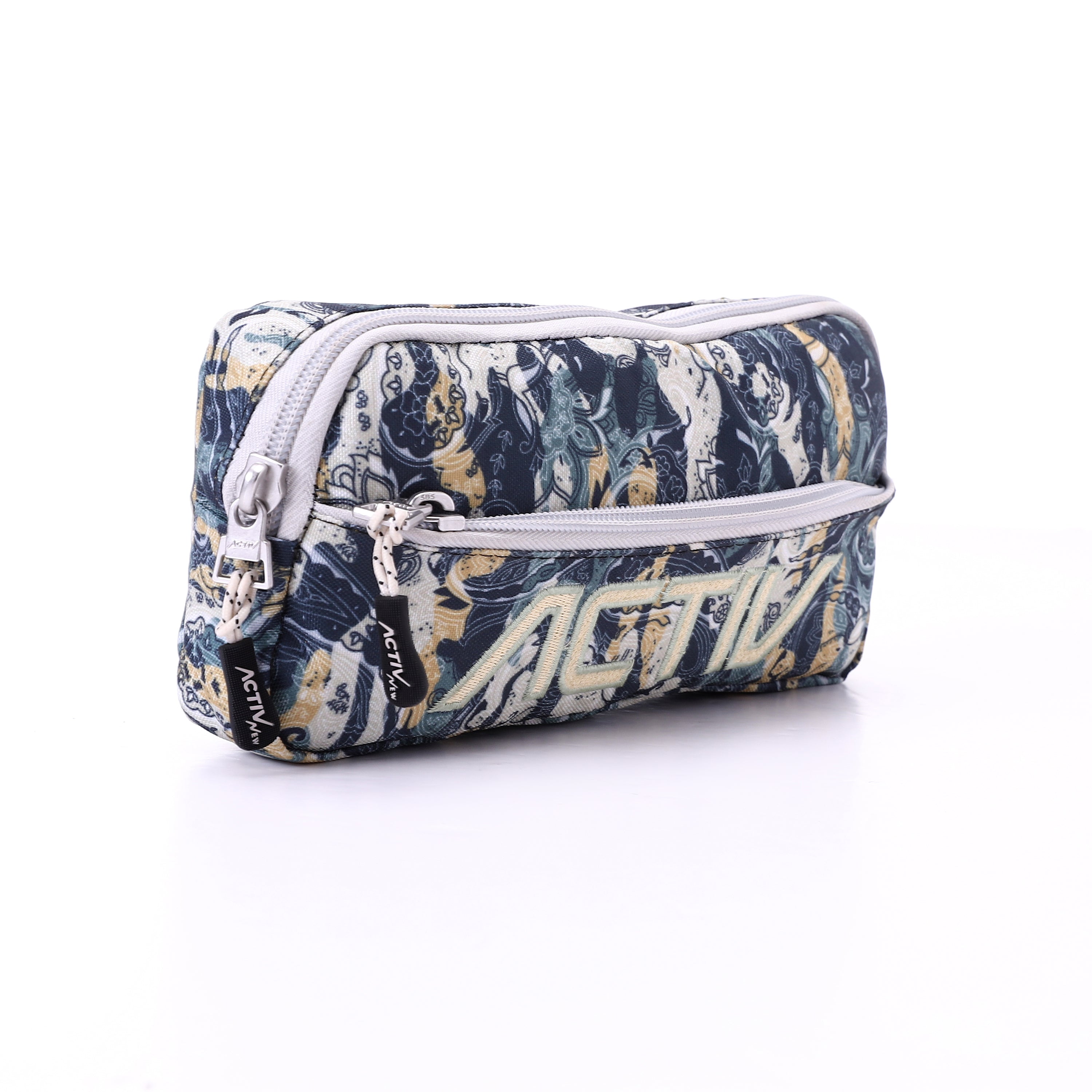 ACTIV PENCIL CASE L22*W20 - OLV & YLW