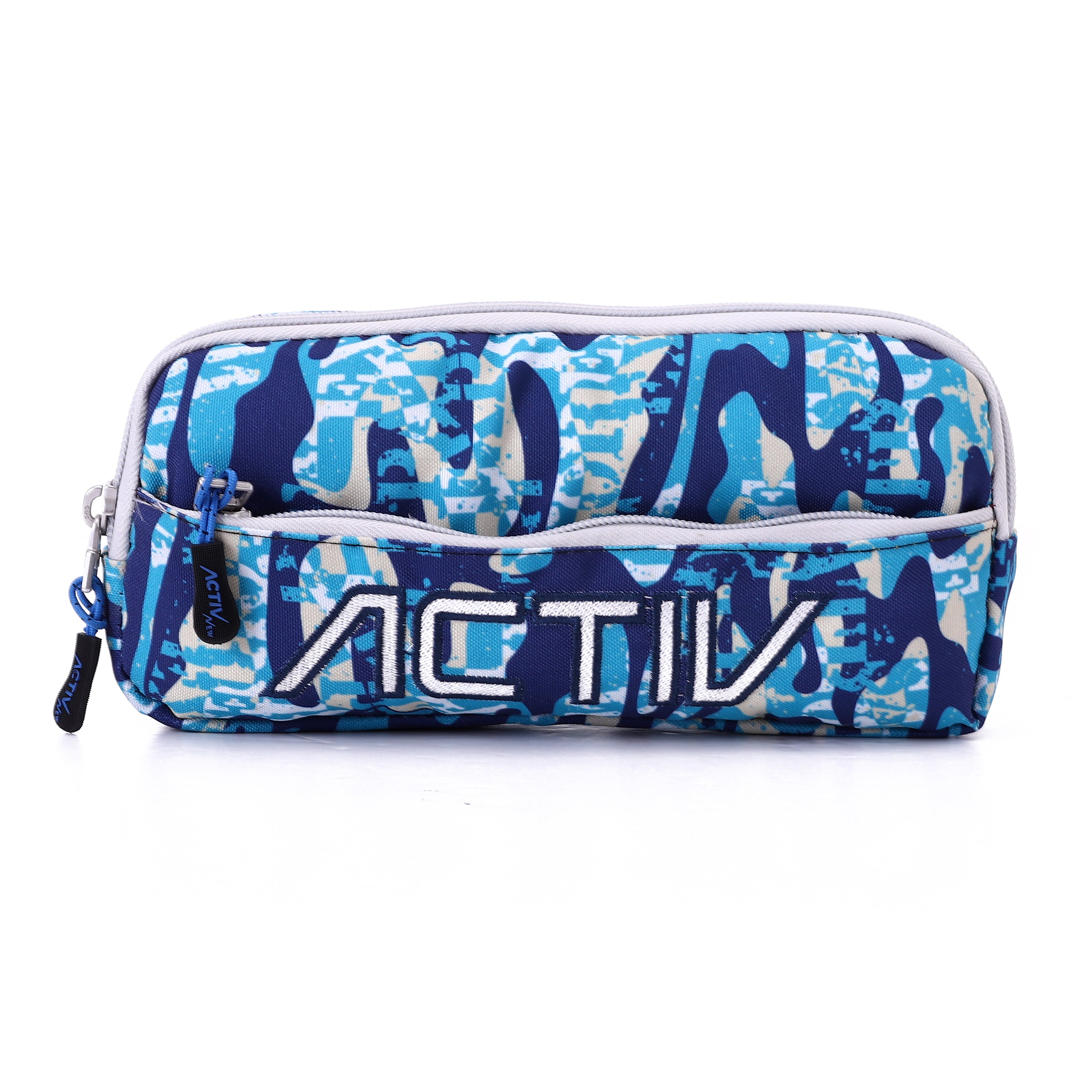 ACTIV PENCIL CASE L22*W20 - NVY & YLW