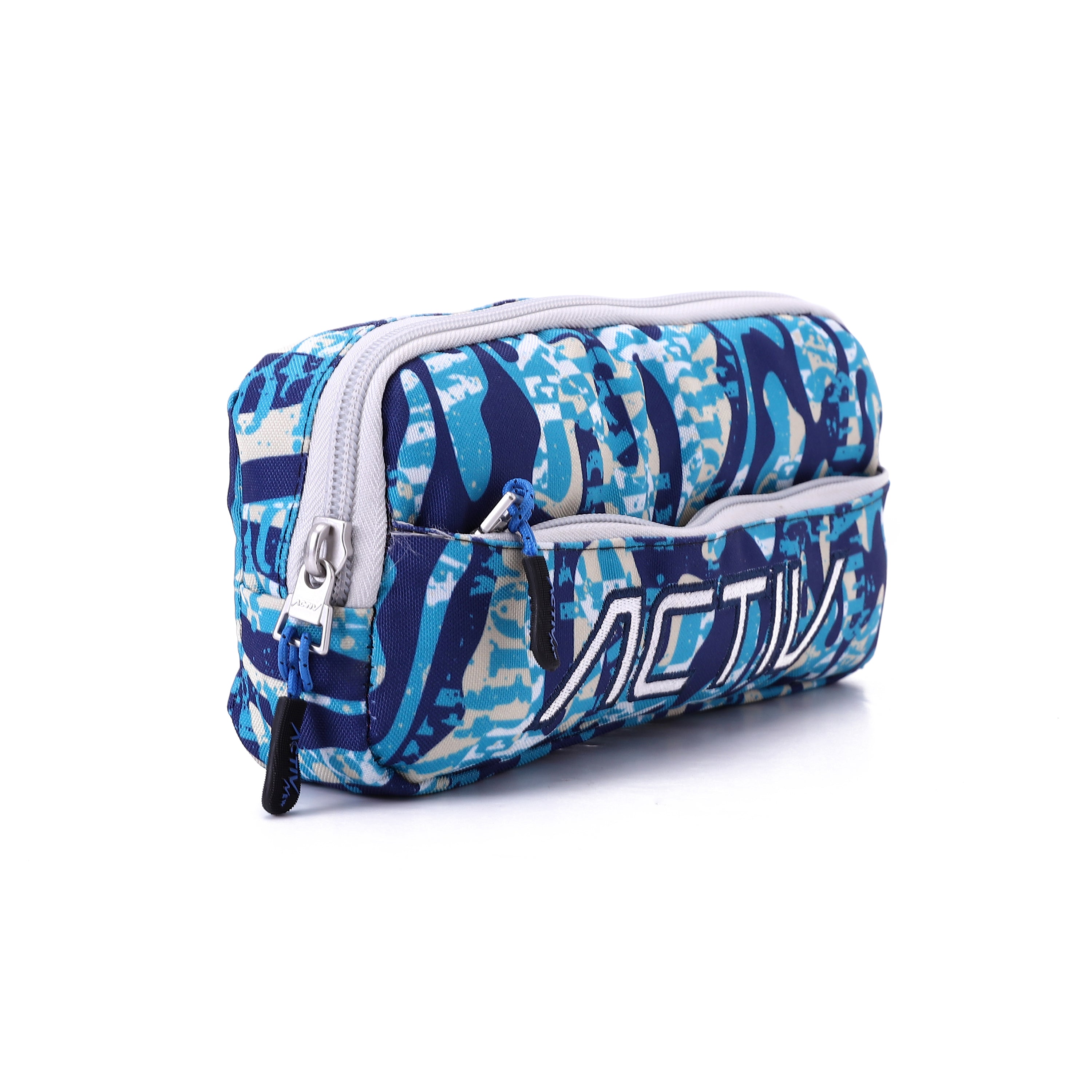 ACTIV PENCIL CASE L22*W20 - NVY & YLW