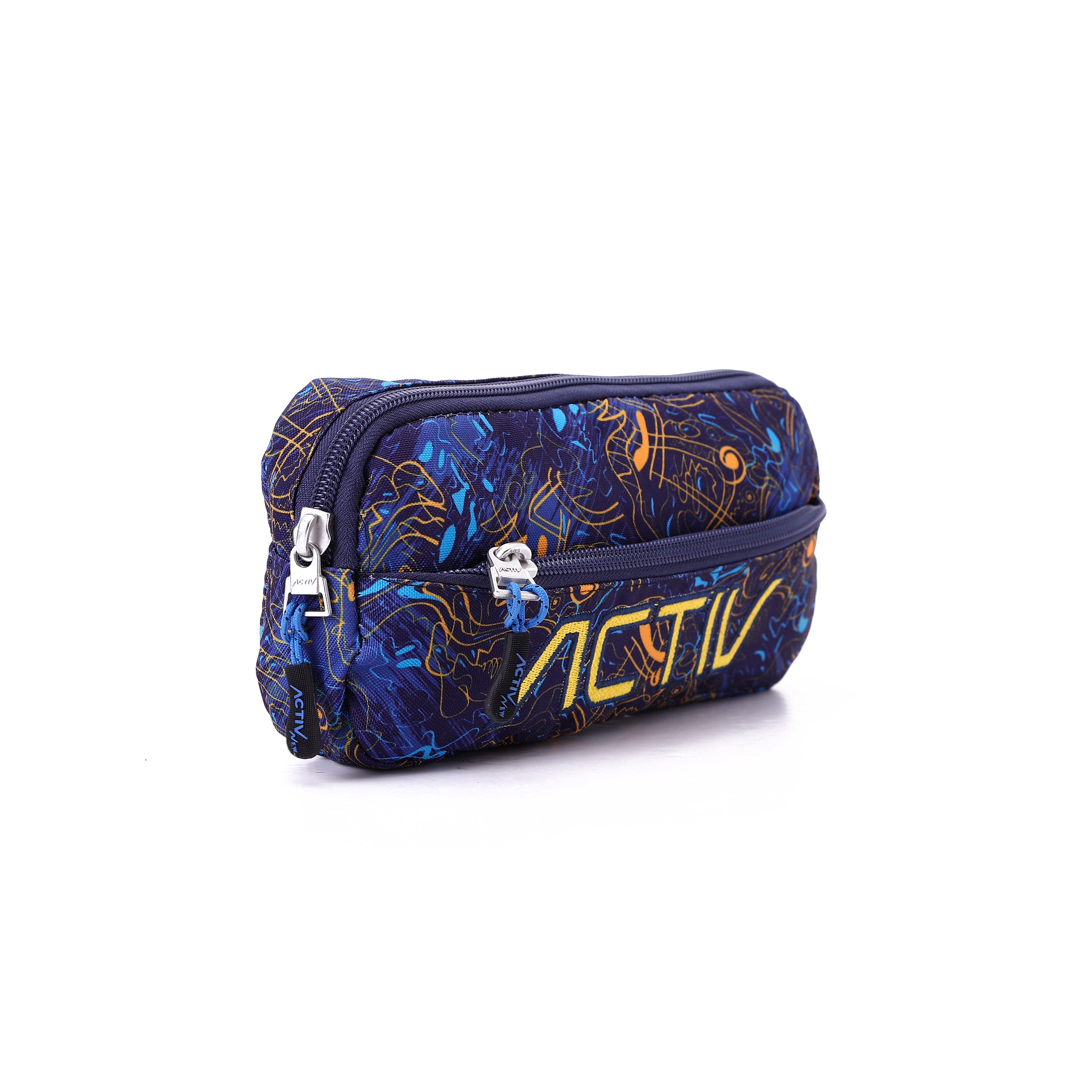 ACTIV PENCIL CASE L22*W20 - NVY & BLU