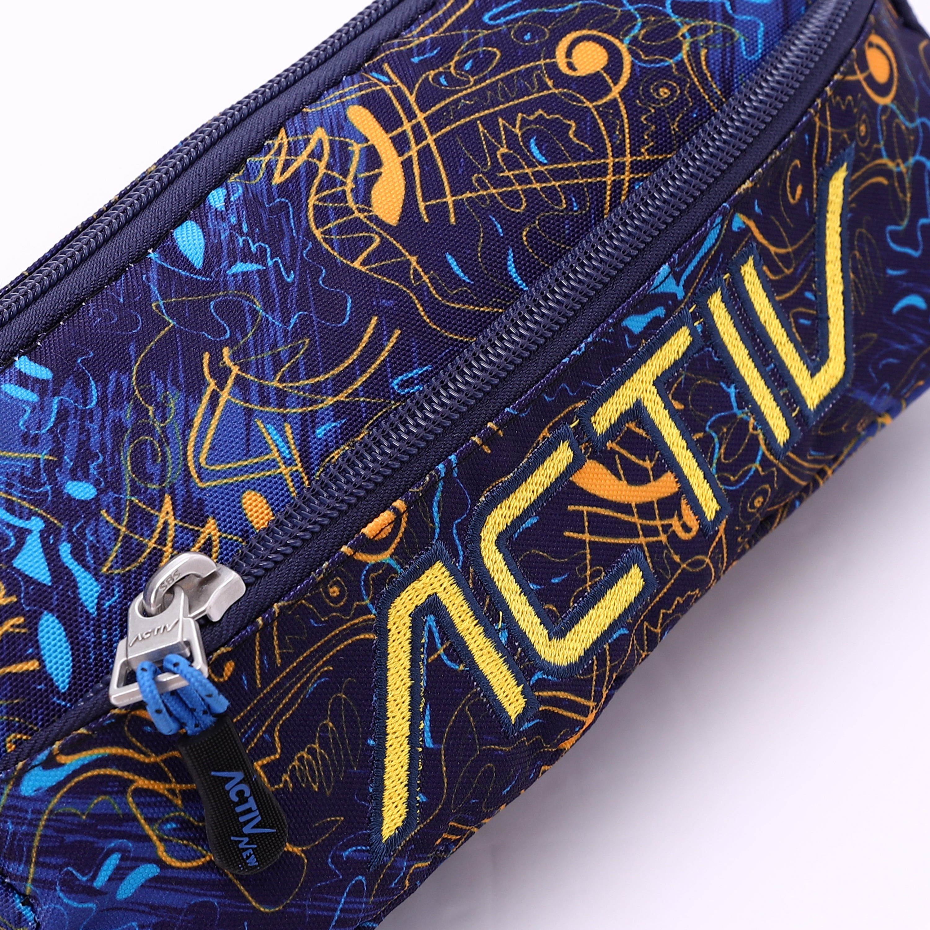ACTIV PENCIL CASE L22*W20 - NVY & BLU