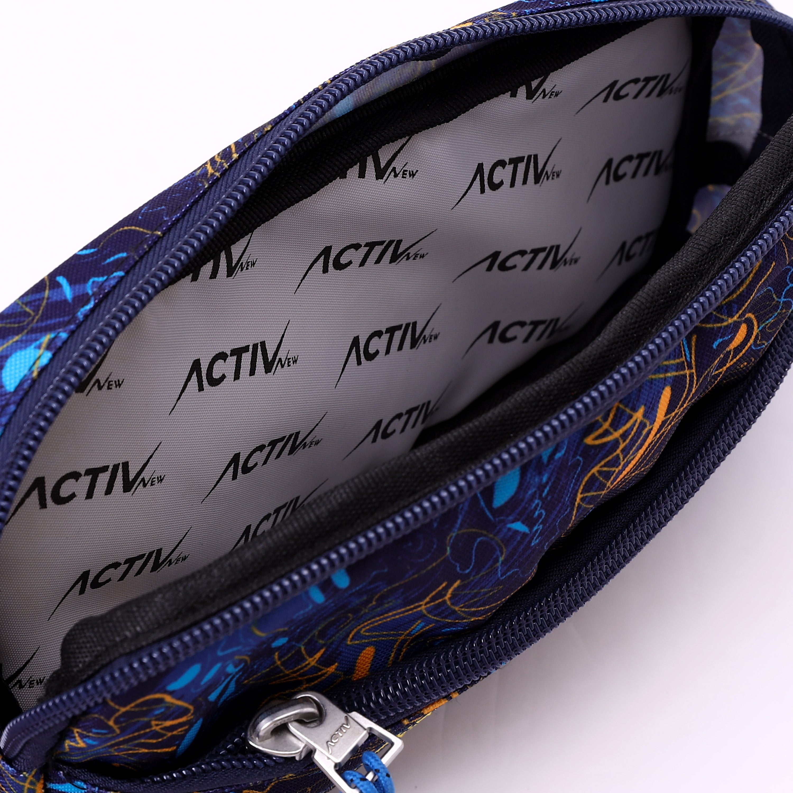 ACTIV PENCIL CASE L22*W20 - NVY & BLU