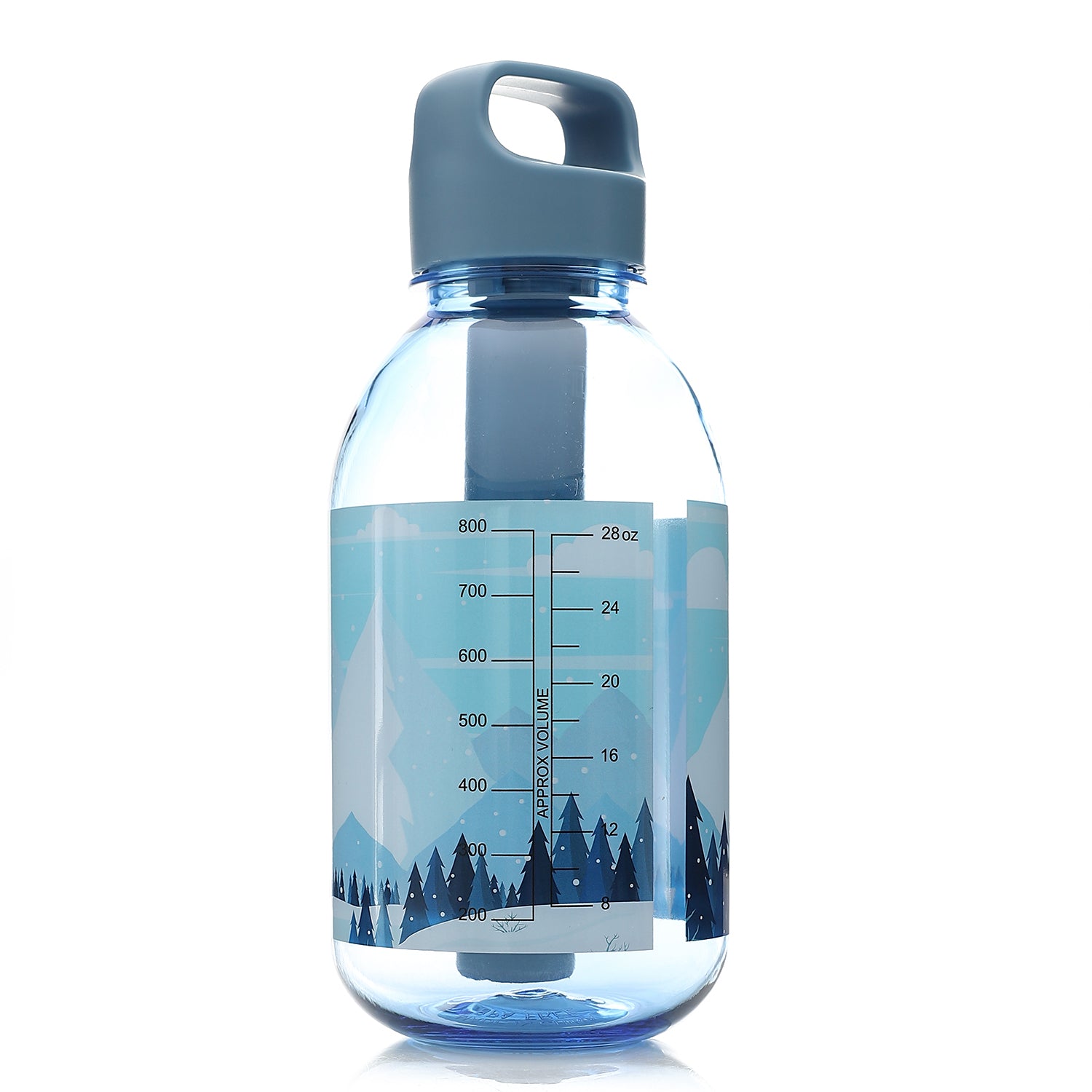 ACTIV ICE TUPE  BOTTLE 1000 ML - L.BLUE
