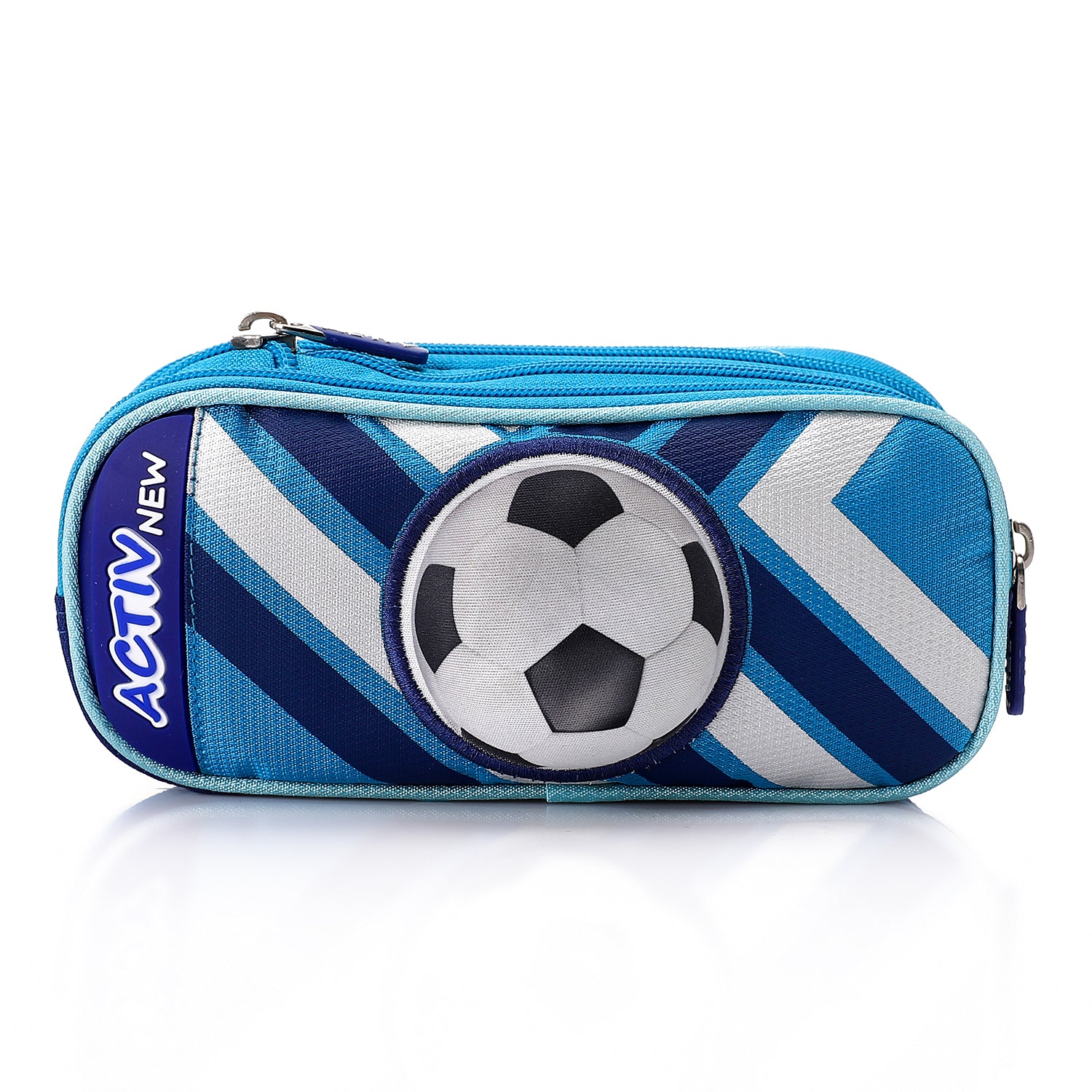 ACTIV BOY SOCERBAL PENCIL CASE - BLUE