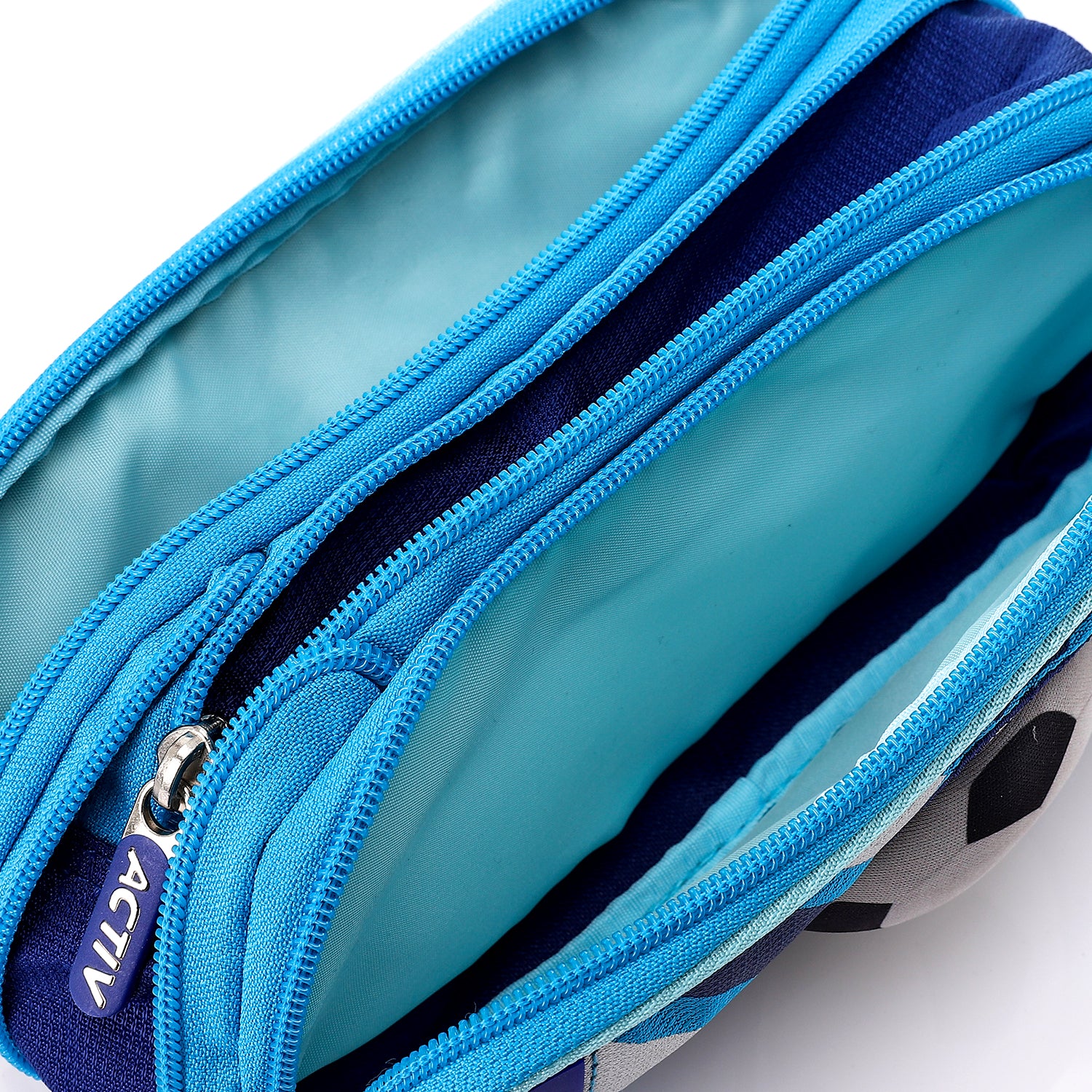 ACTIV BOY SOCERBAL PENCIL CASE - BLUE 