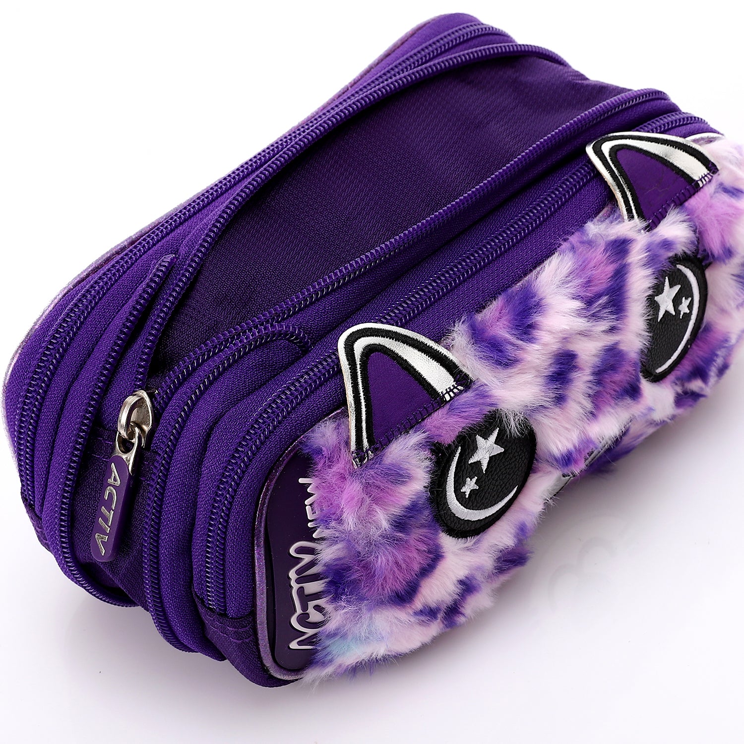 ACTIV GIRL TIGERCAT PENCIL CAS - D.PURPLE