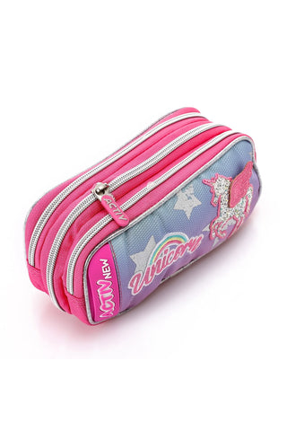 ACTIV GIRL UNICORN PENCIL CASE - PINK