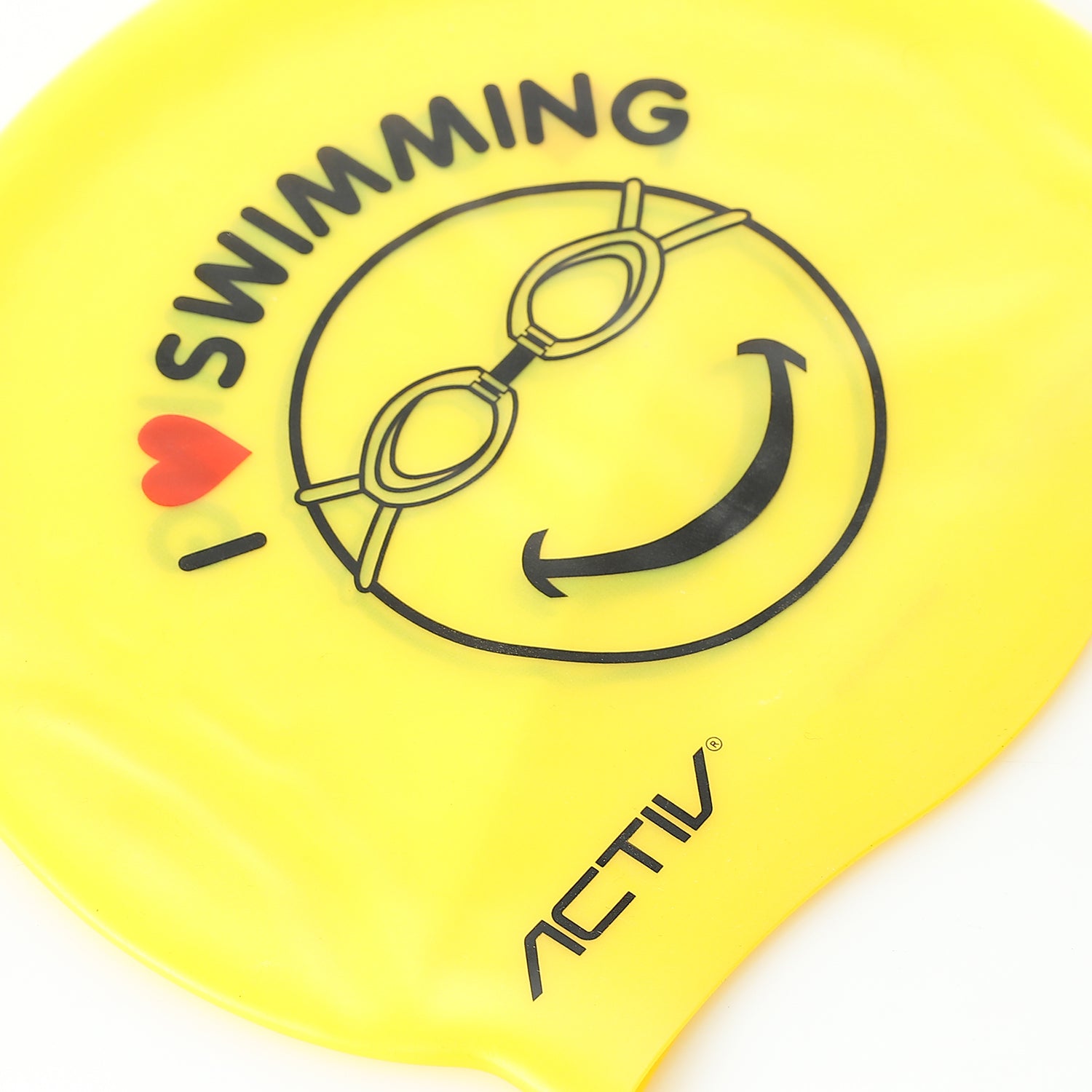 ACTIV JUNIOR CP530 SWIM CAP - YELLOW