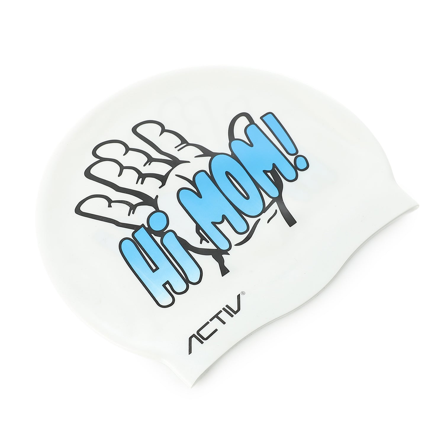 ACTIV JUNIOR CP532 SWIM CAP - WHITE