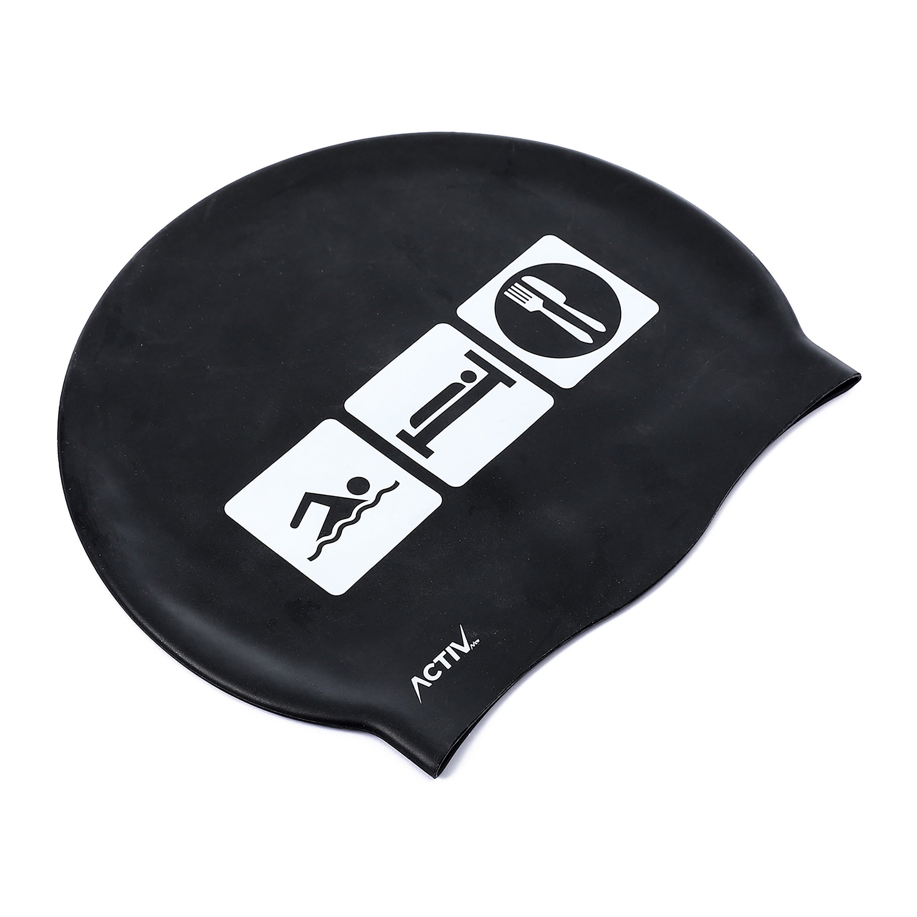 ACTIV JUNIOR CP533 SWIM CAP - اسود