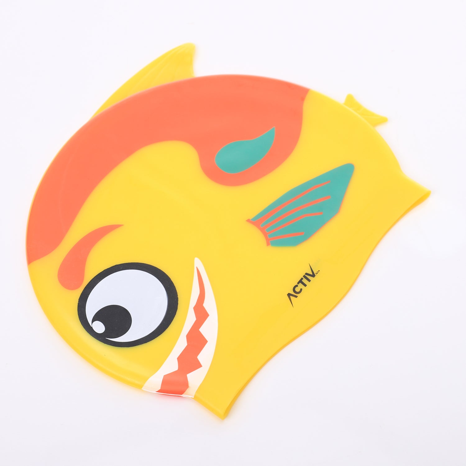 ACTIVNEW JUNIOR F02 SWIM CAP - YELLOW