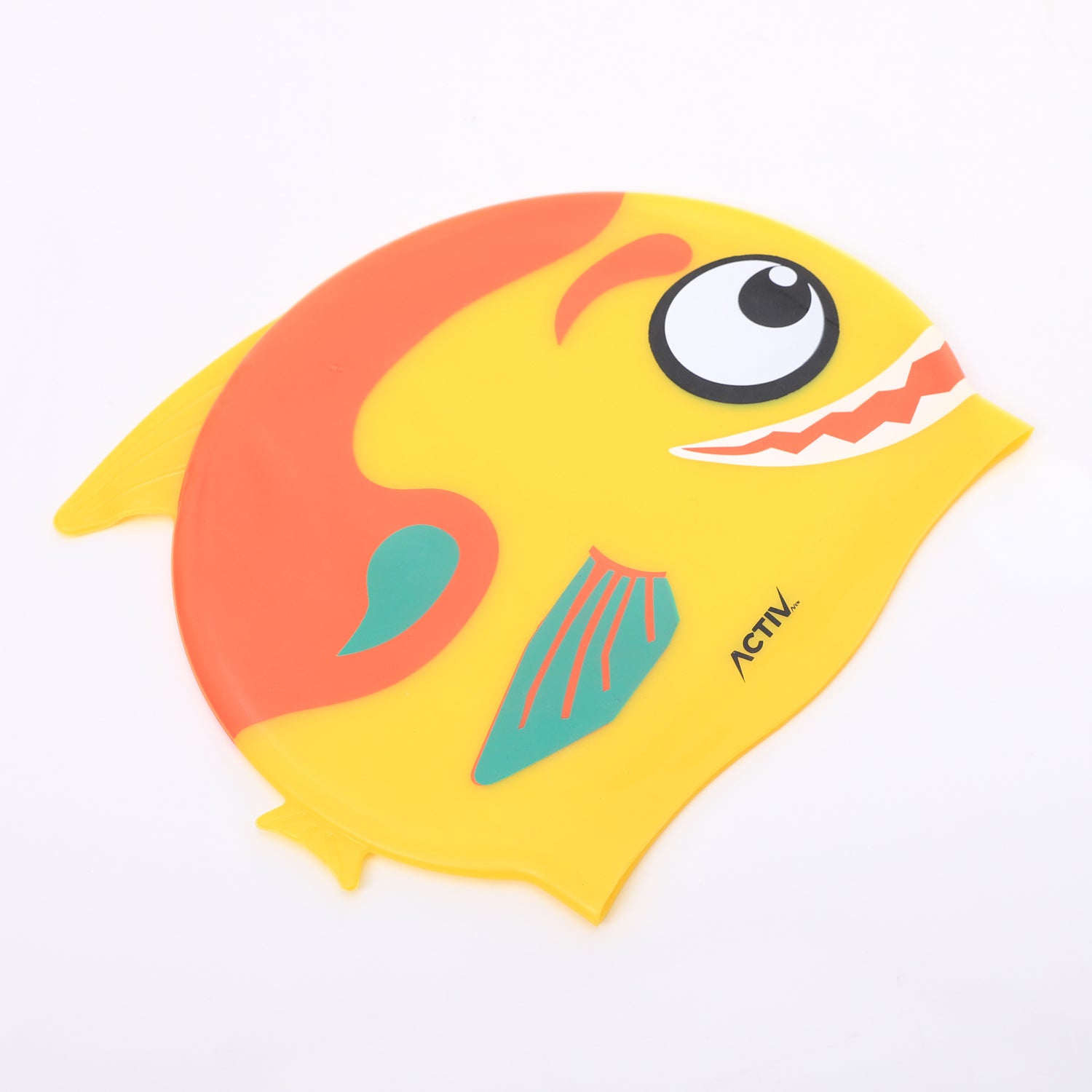 ACTIVNEW JUNIOR F02 SWIM CAP - YELLOW